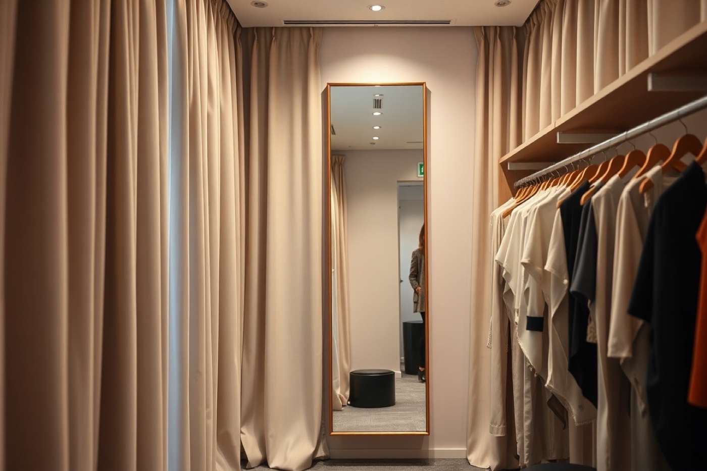Fitting rooms